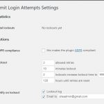 Impostazioni consigliate per Limit Login Attempts Reloaded